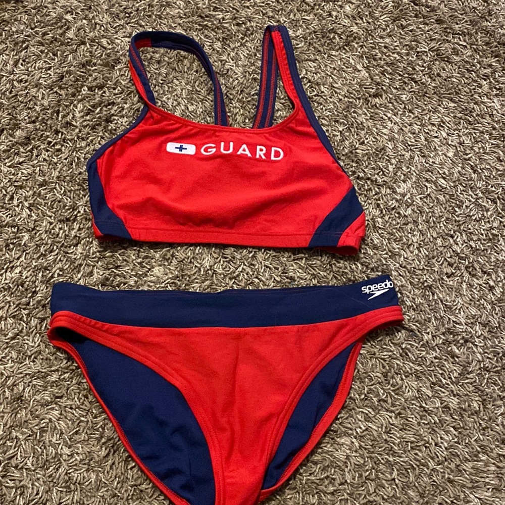 Speedo Life Guard swim suit